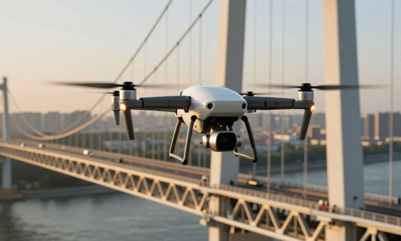 Drone inspeksi jembatan